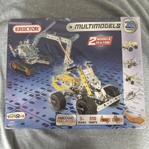 Erector MultiModels Set 25 Models 510 Parts Meccano Sealed Toys R Us Exclusive